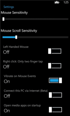 Скриншот приложения Mouse Remote - №1