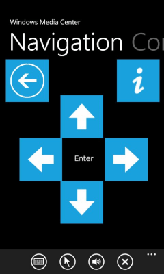 Скриншот приложения Media Center Remote - №1