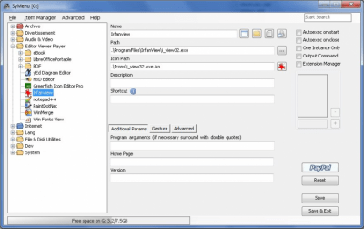 Скриншот приложения SyMenu - №4