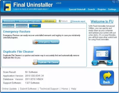 Скриншот приложения Final Uninstaller - №6