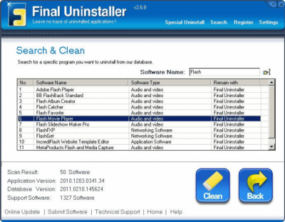 Скриншот приложения Final Uninstaller - №8