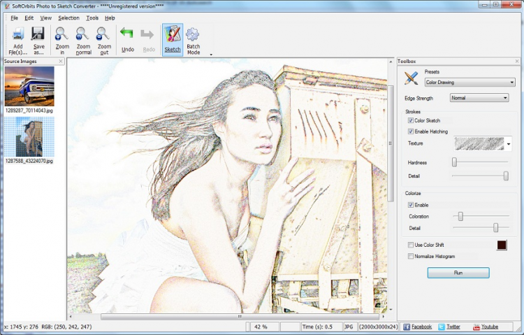 Sketch Drawer скачать на Windows бесплатно