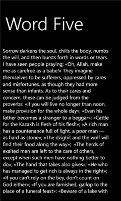 Скриншот приложения Abai Kunanbaev “Book of words” - №6