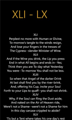 Скриншот приложения Omar Khayyam - №5