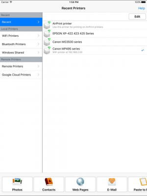 Скриншот приложения PrinterShare Mobile - №3
