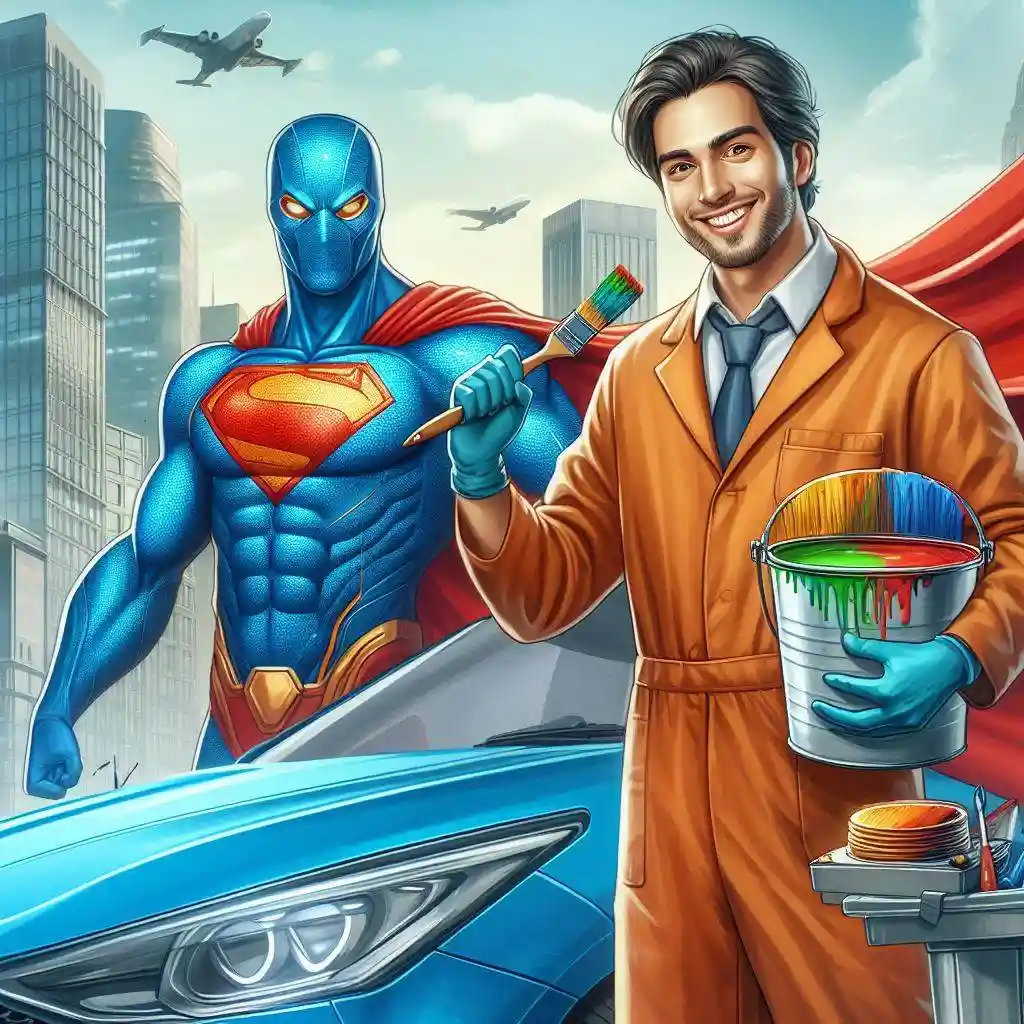 Create and customize the best vehicle for your superhero