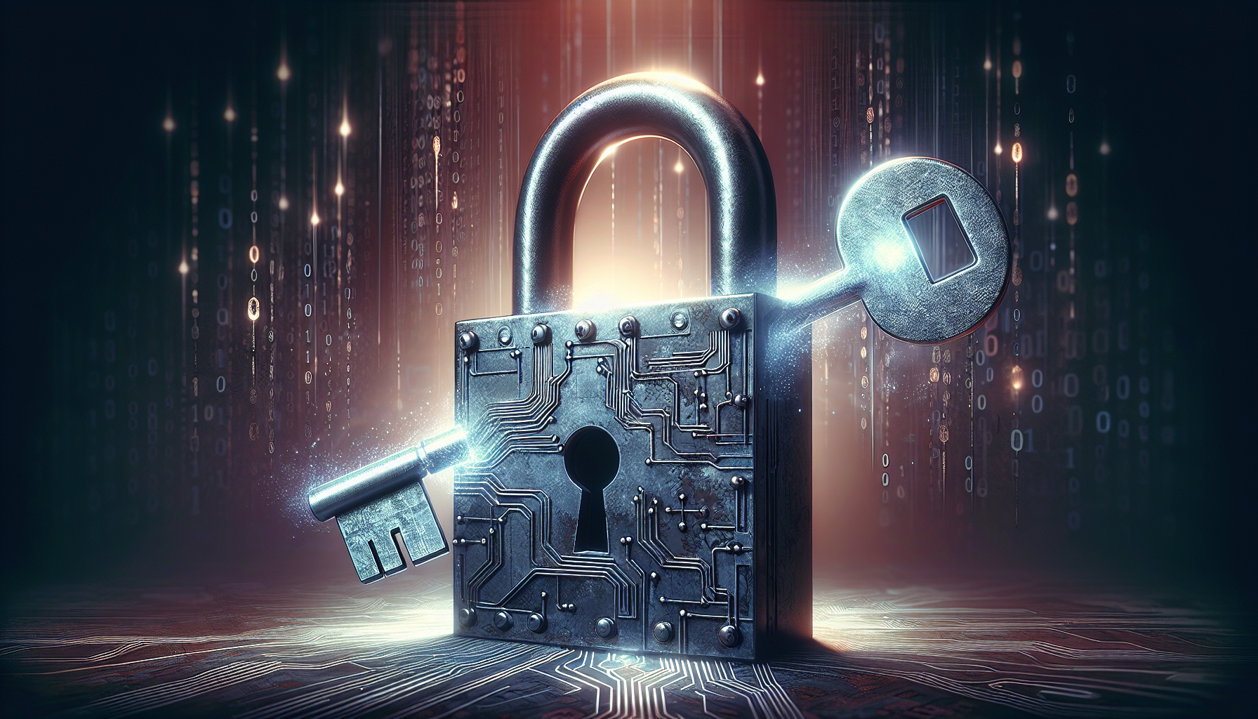 Illustration of a lock being unlocked symbolizing unblocking websites with BlockAway APK