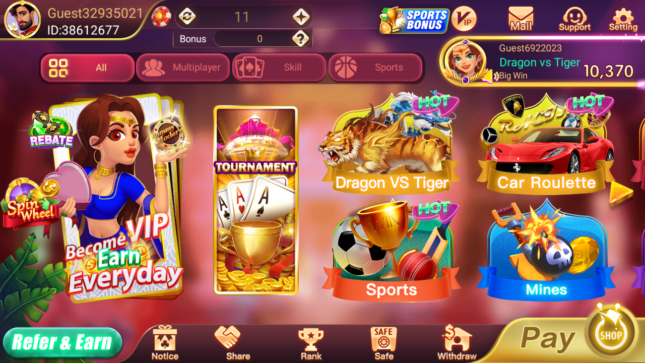 Colorful design is one of the advantages of the platform