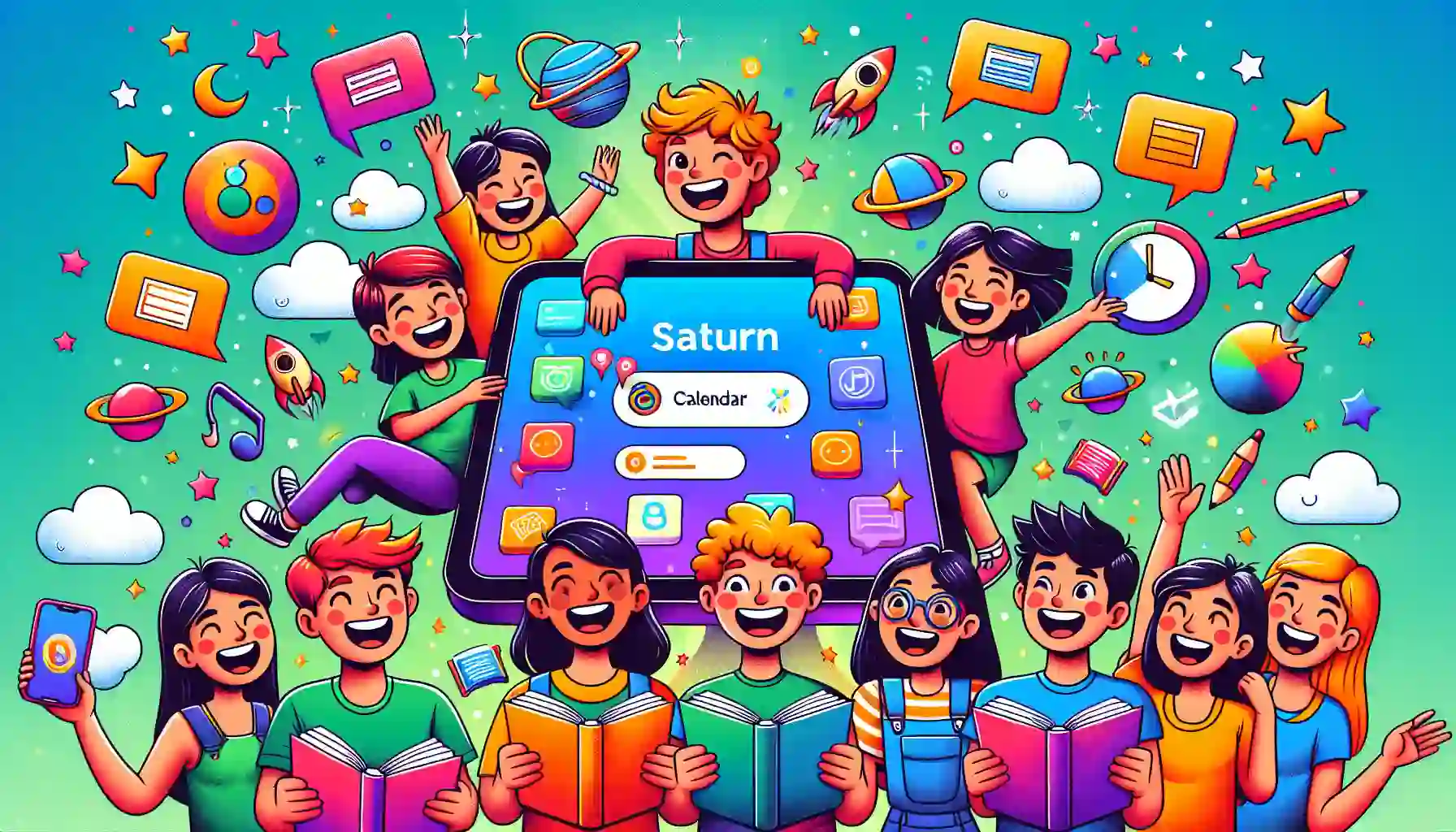 All our users are free to download the Saturn app to access its unique features for free