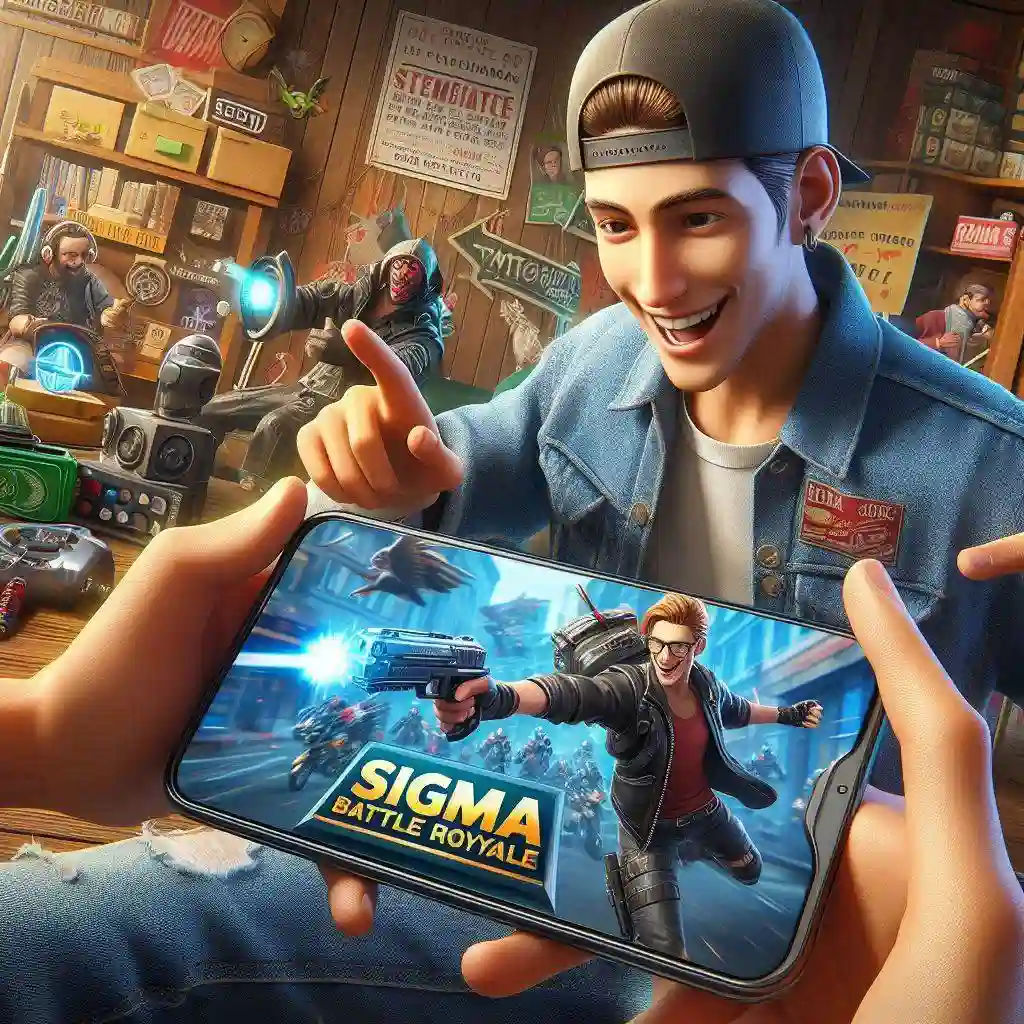 Sigma Battle Royale download APK from freesoft.net to play online game for free