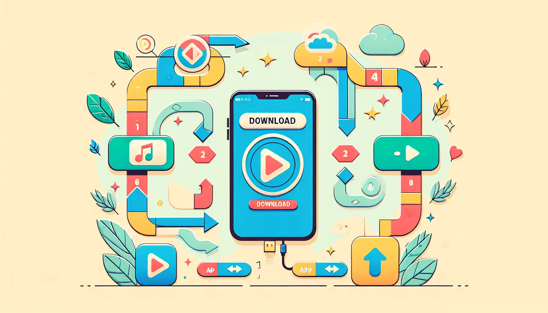 A visual guide on how to download the Wynk Music by Airtel, data plans with unlimited data are recommended