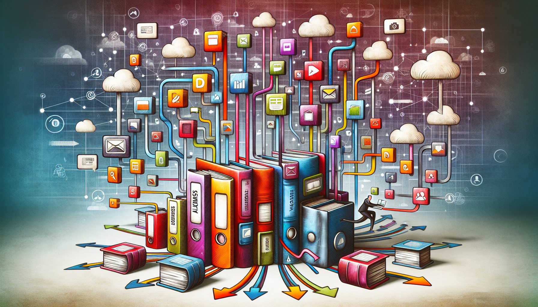 Artistic illustration of the best photos organization in Adobe Lightroom on Android and laptop