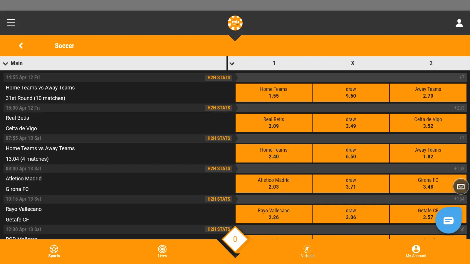 Illustration of a user navigating the Merrybet mobile app interface
