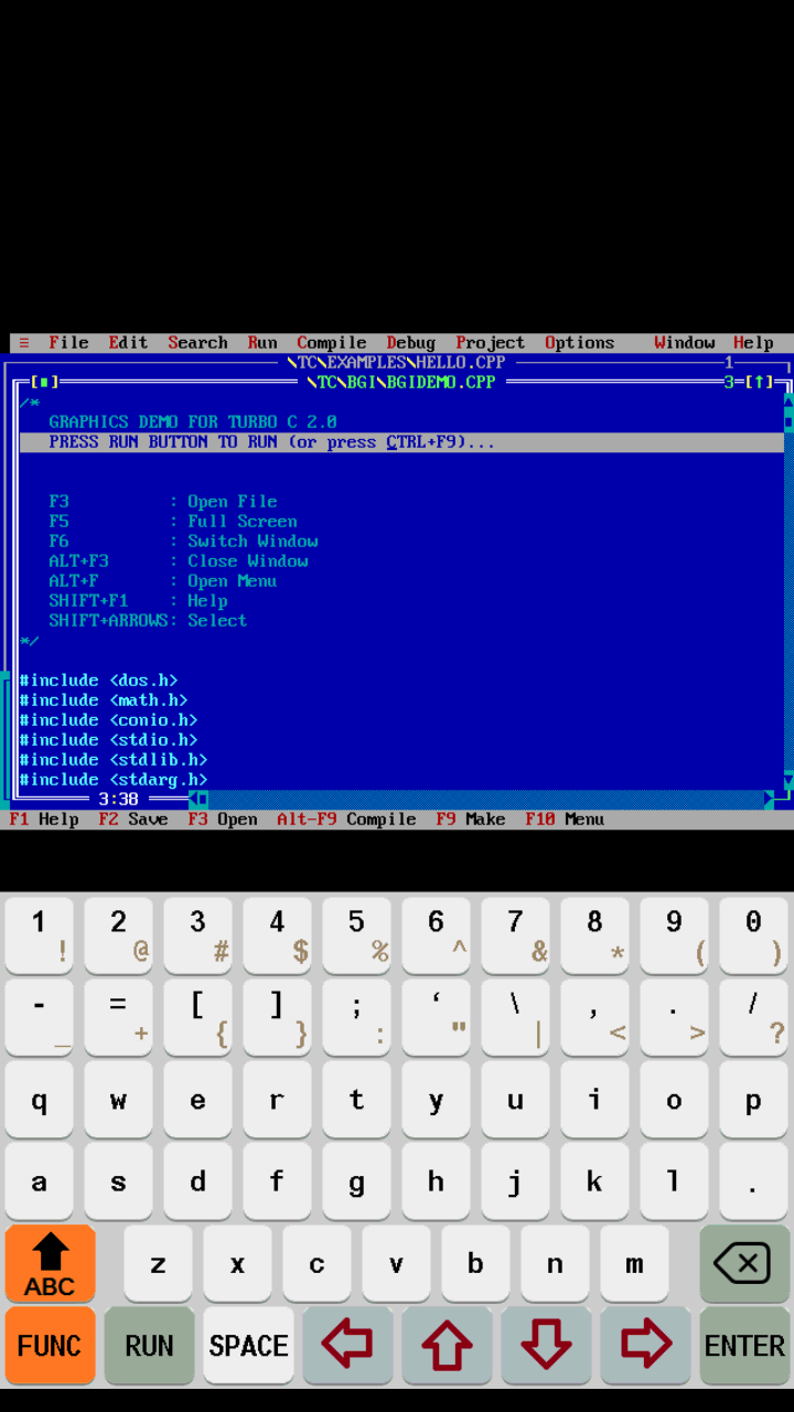An instructional illustration for installing Turbo C++ Compiler.