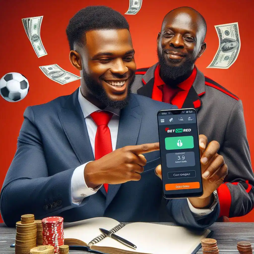 The latest version of user friendly app BetOnRed mobile for Android with rich bonus offers for bettors