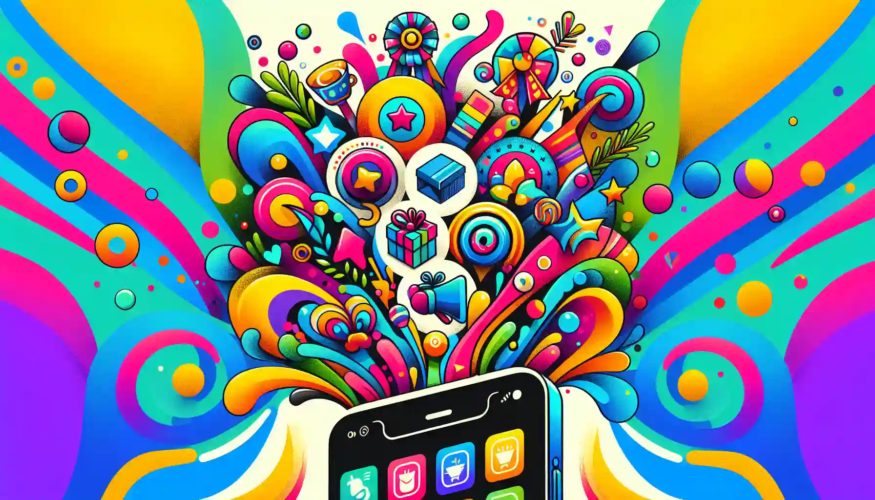 Fetch Rewards app interface, showcasing points and rewards you get every time you shop