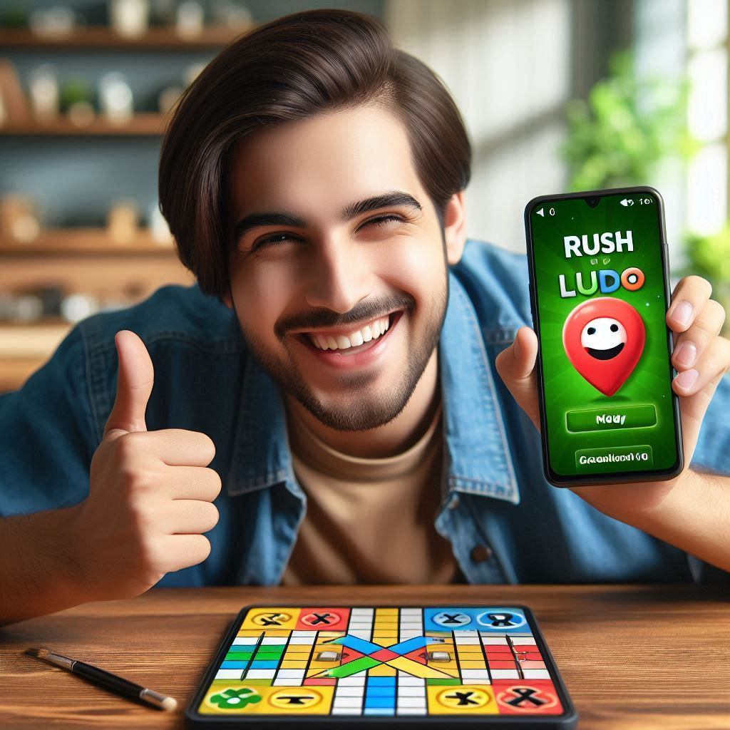 Install the game and register at Rush, avatar may be uploaded at this moment or later in the settings