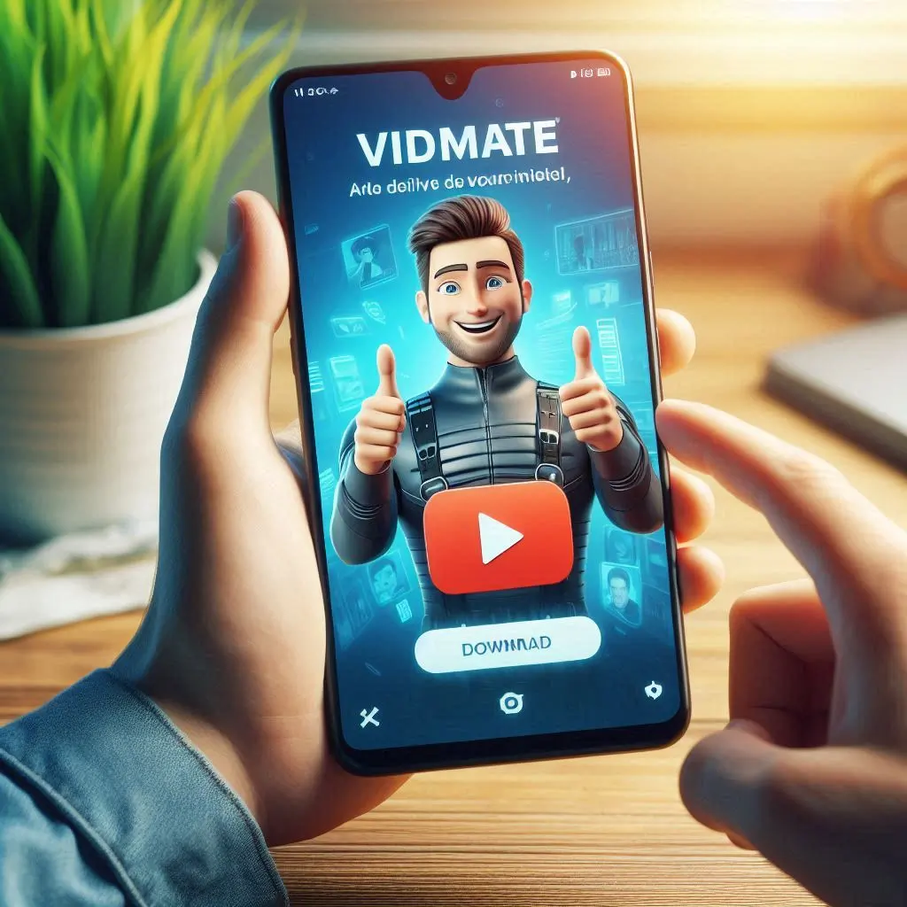 Download VidMate apk from our website: it is free, doesn't contain virus or other malware