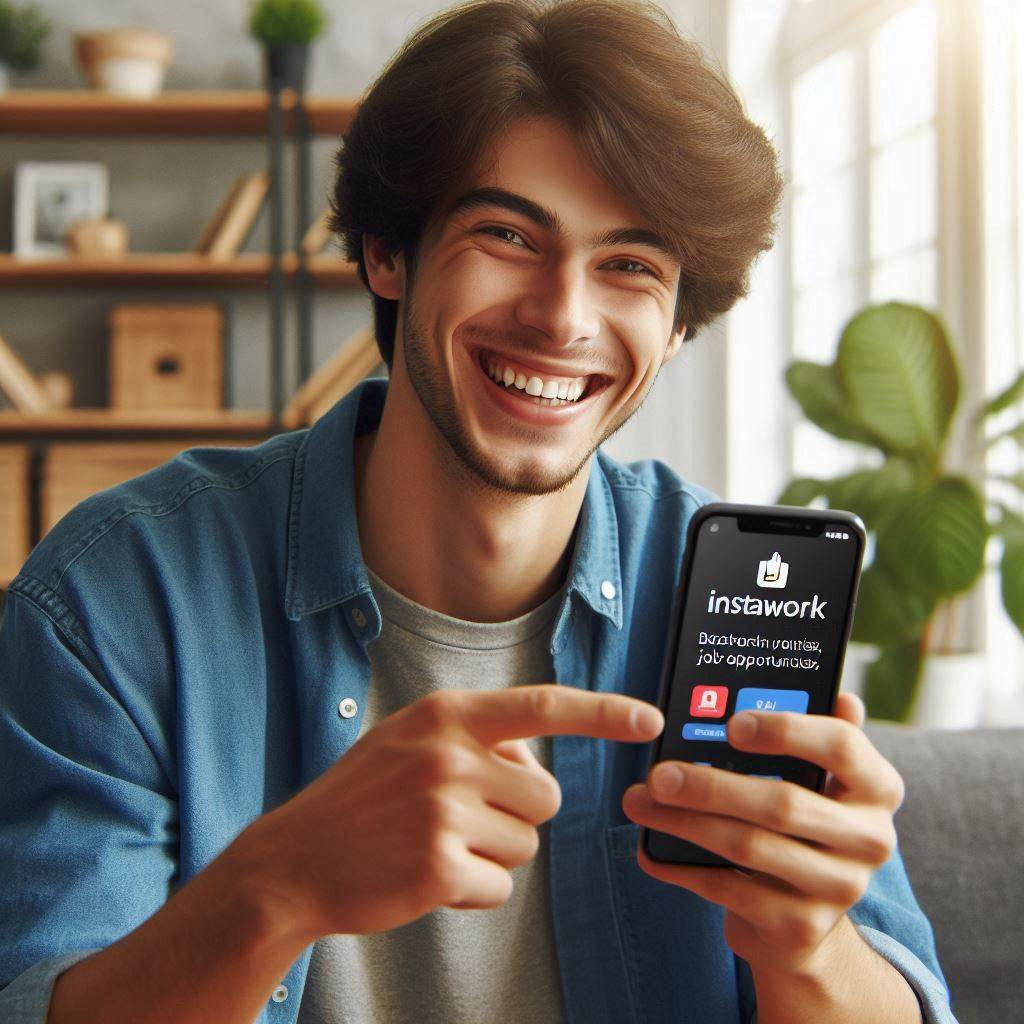 Install Instawork app to make the job search easier