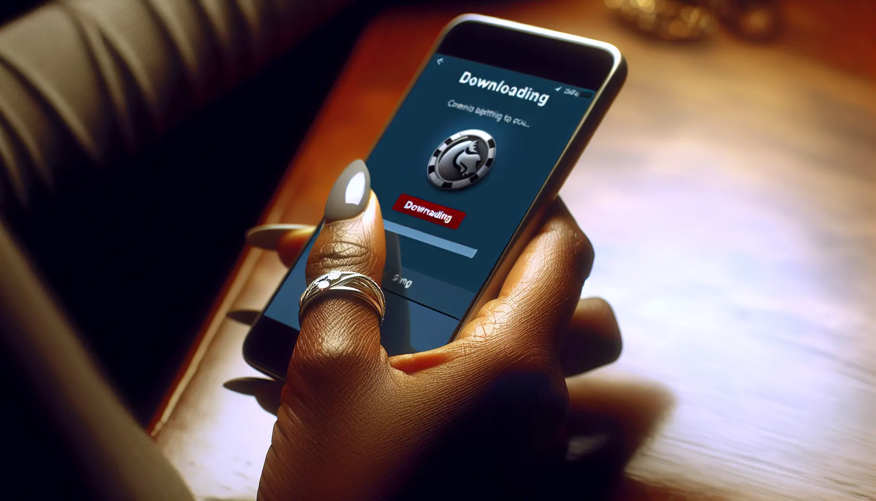 Downloading PointsBet app on mobile