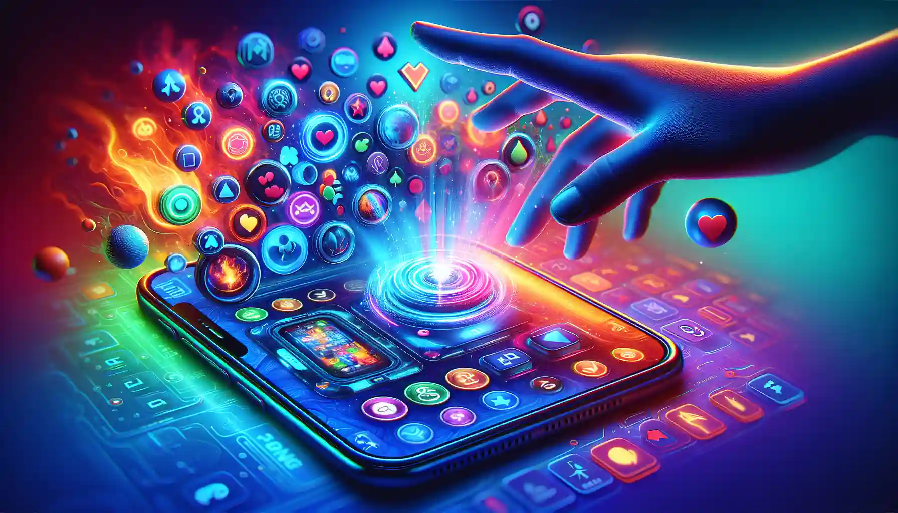 Artistic representation of the user-friendly interface of the 55 ACE App