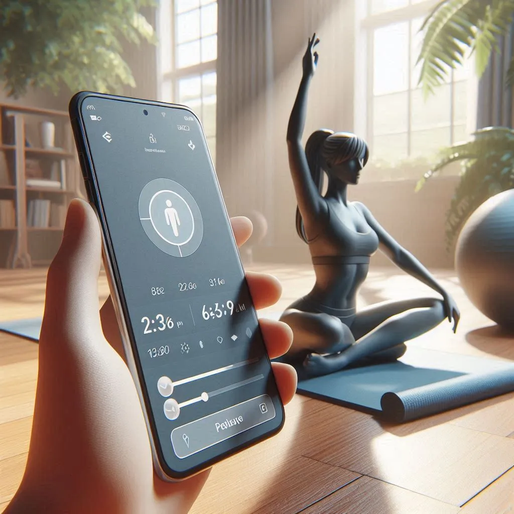 One of the best pilates apps on the screen of your smartphone