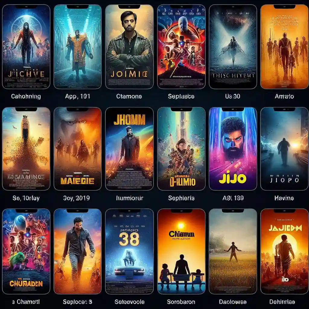 Smooth navigation through JioCinema app