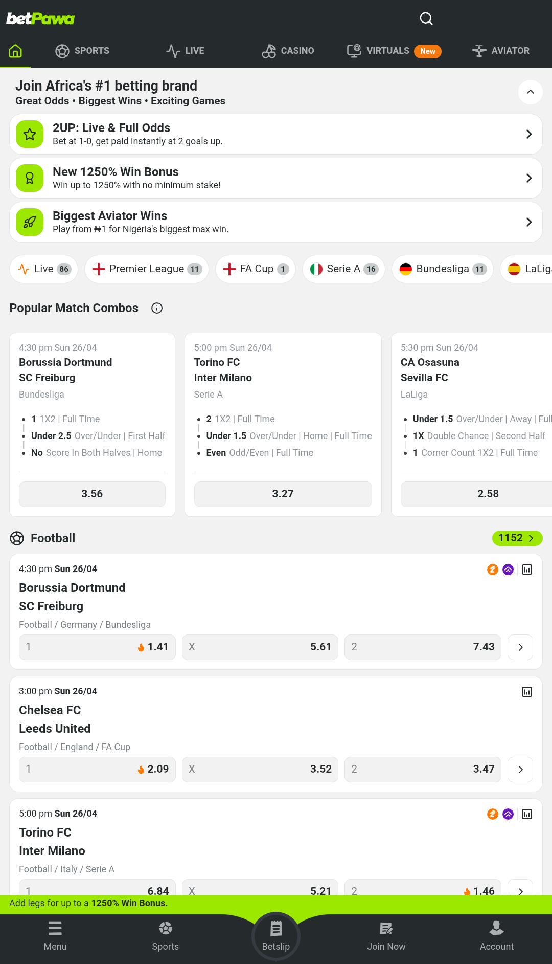 Illustration of the Betpawa app interface, showing easy navigation features on Android 5.0 or higher