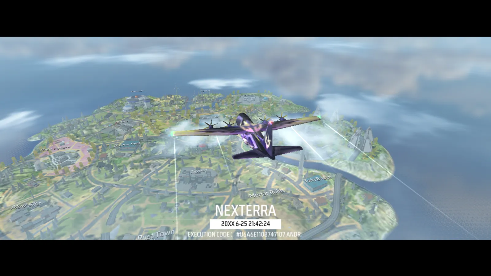 Illustration of detailed map design in Free Fire MAX