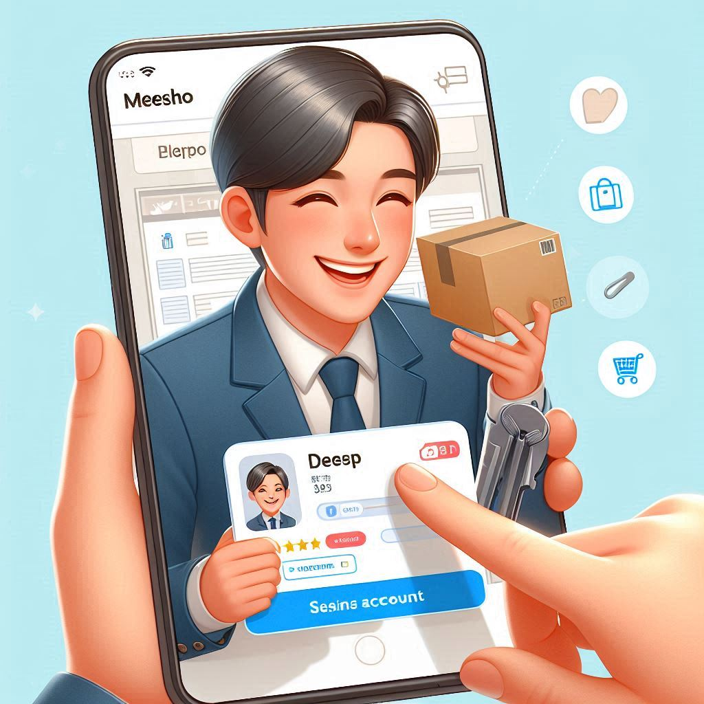 Register as a seller correctly and earn money with Meesho apk application