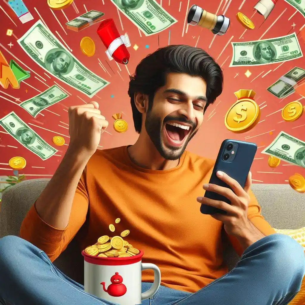 Play games online and win real money with this app