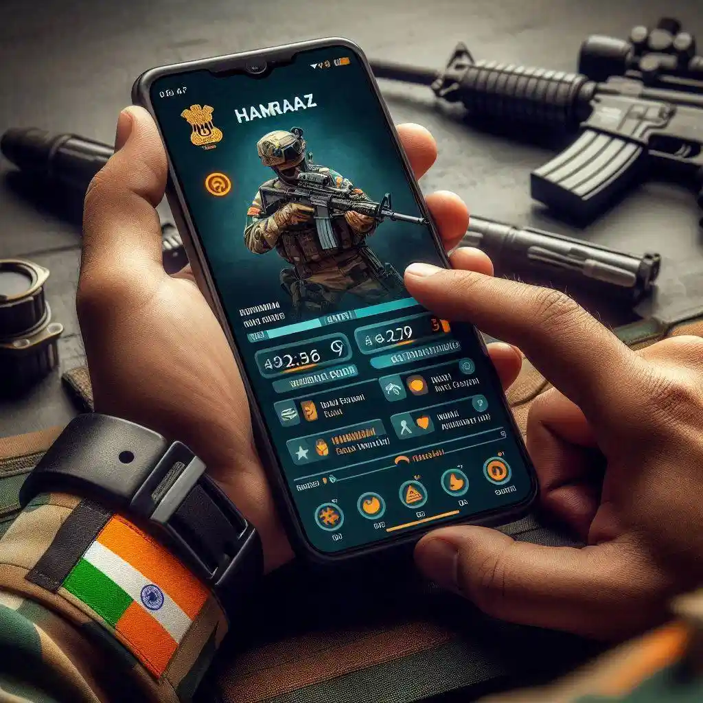 Mobile application of Indian army, that helps soldiers to check salaries and take postings