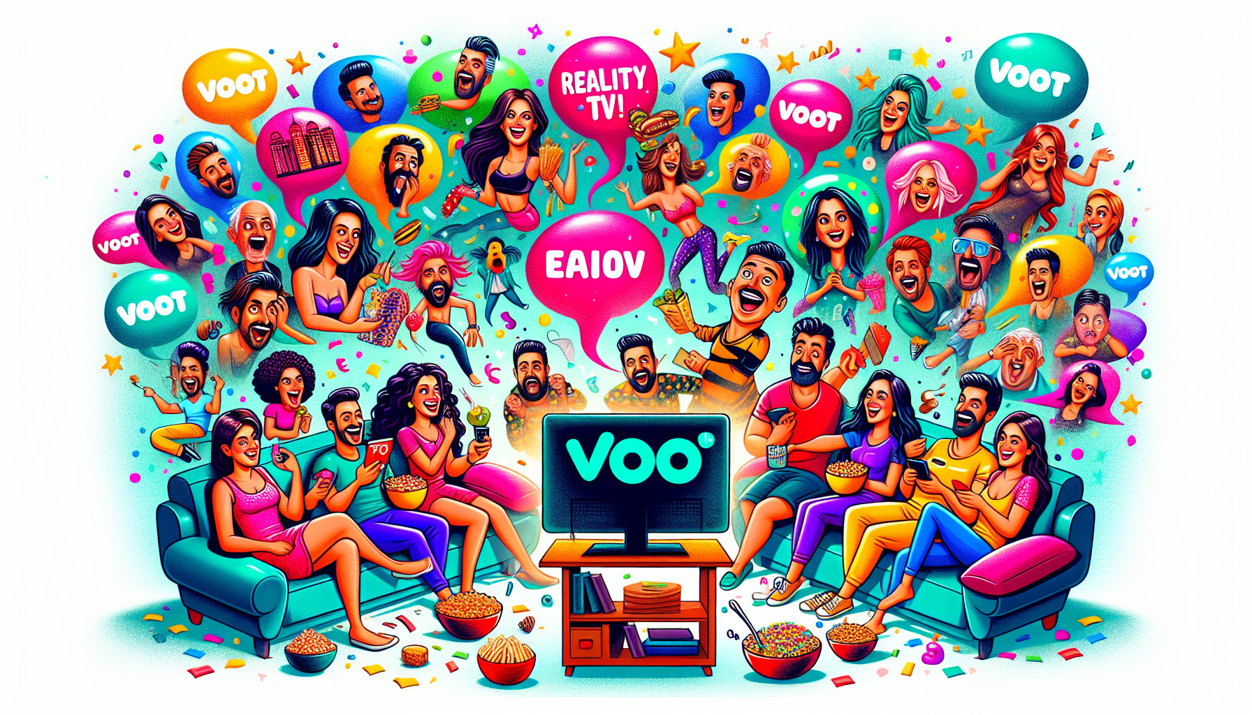 Unique selling points of Voot, including reality TV shows, as well as tons of channels and networks.