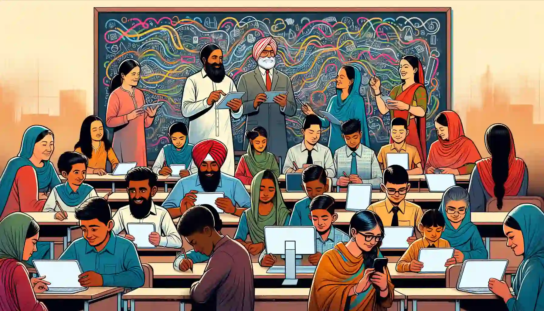 Punjab Educare app study material prepared by the team of professional teachers