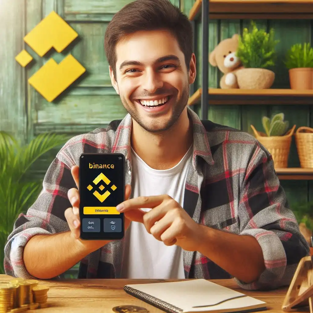 Binance app helps to guy and sell crypto on your smartphone