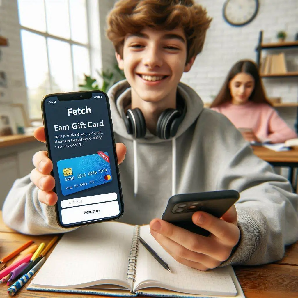 Fetch App helps to earn free gift card: upload receipts to get enough points and exchange them for rewards