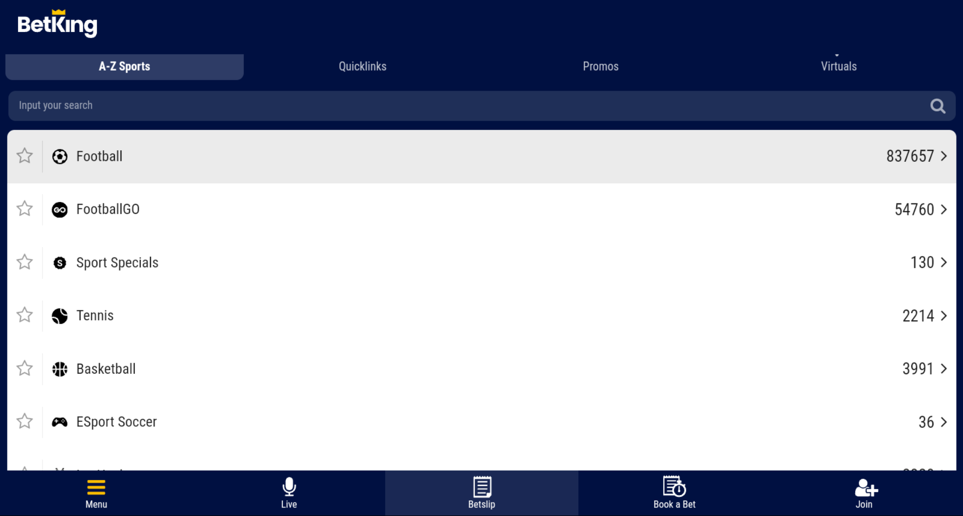 Illustration of user interface of an application, kept up to date