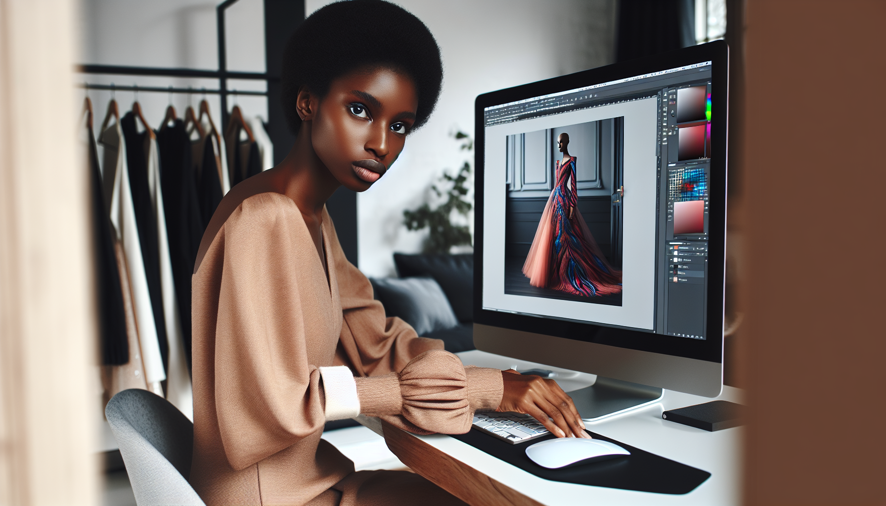 Fashion design in Adobe Illustrator app free version