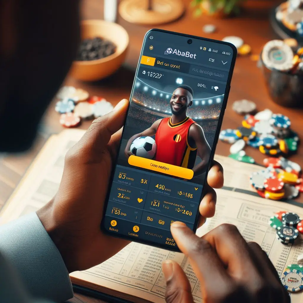 Proceed to Ababet for free from your mobile device to place bets on most goals, draw no bets, etc 