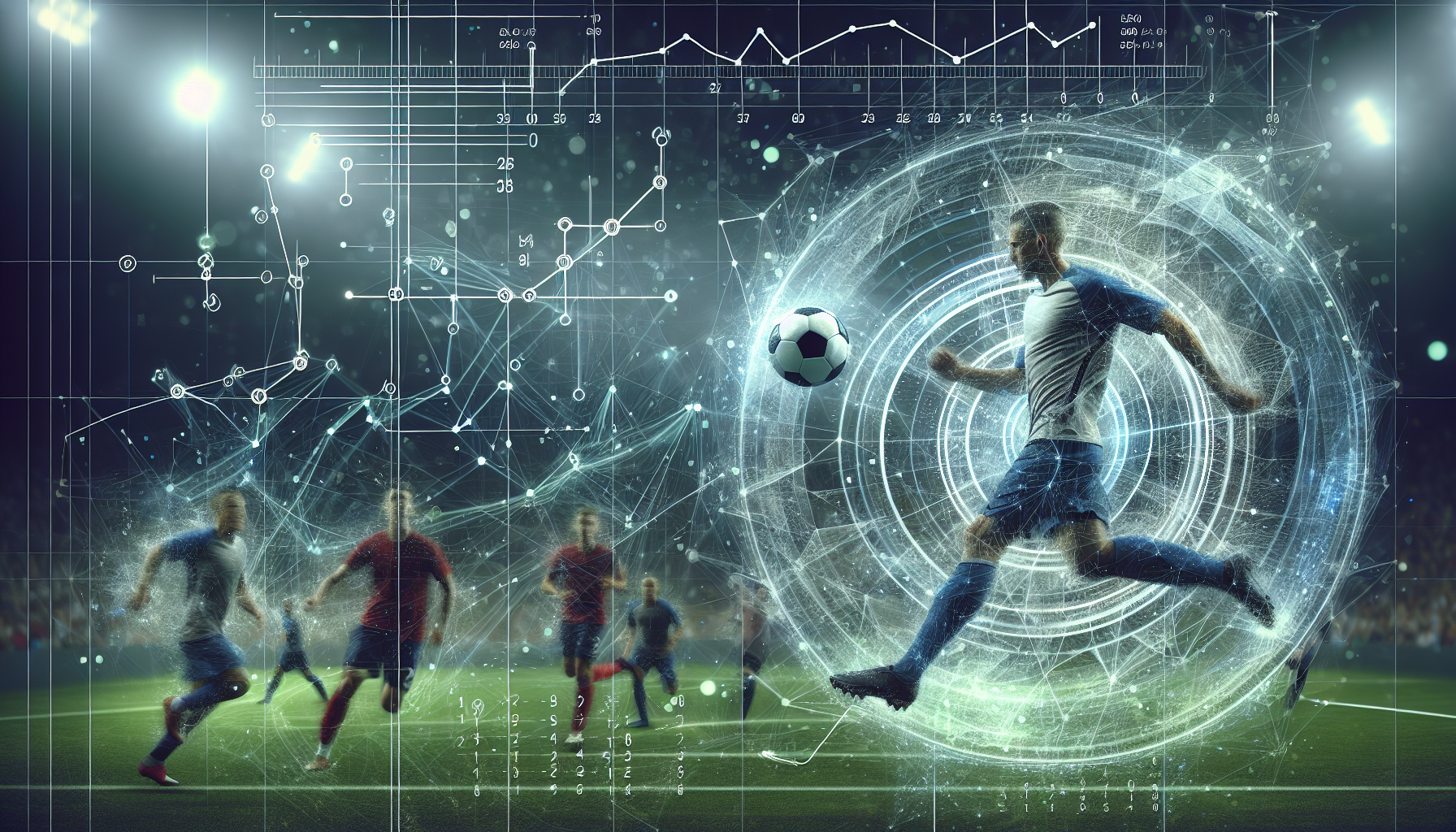 Soccer statistics illustration