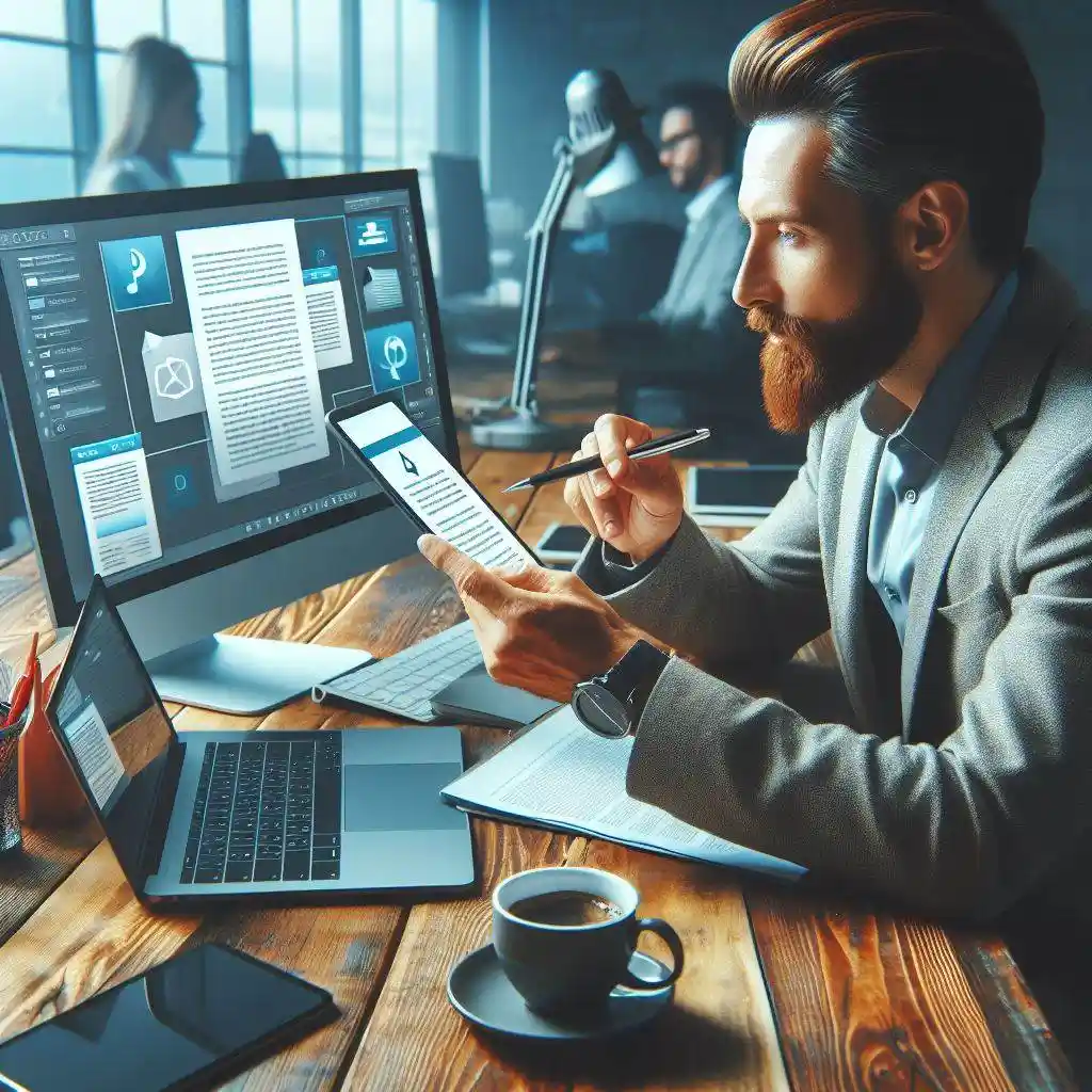 Create an account or sign in to sync or export documents between desktop PC, tablet and phone for free