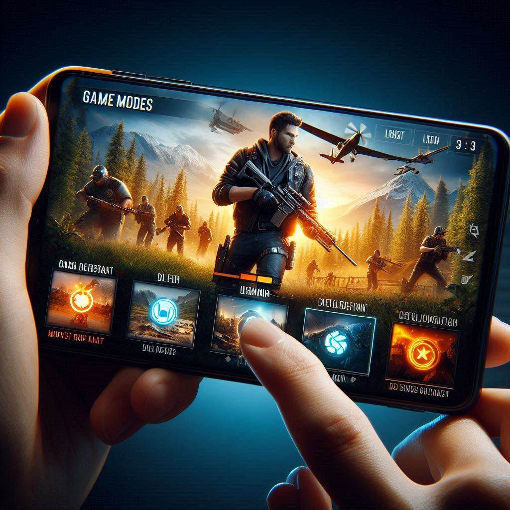 Several modes available since the release date and added with updates