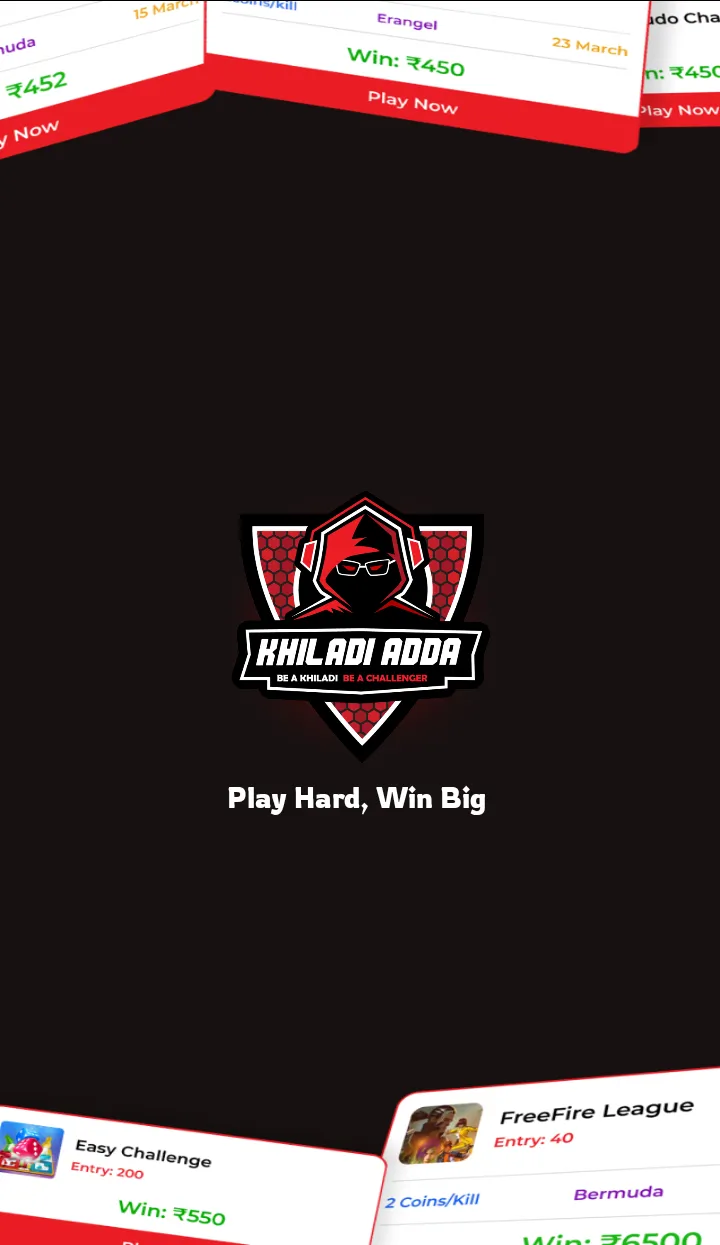 Illustration of the vibrant and intuitive design elements of Khiladi Adda