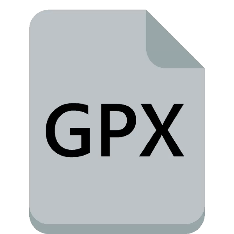 открыть файл gpx