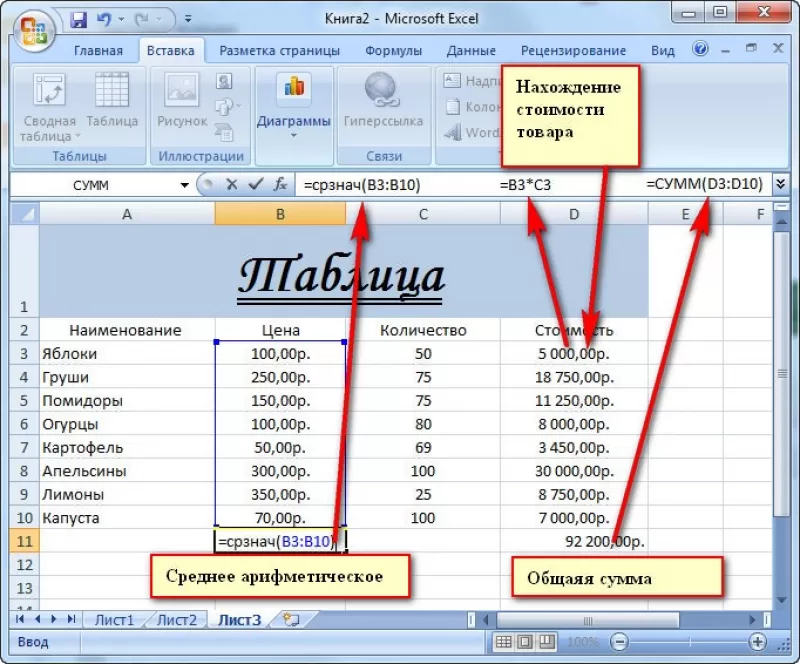 Как в Excel сделать таблицу: пошаговая инструкция