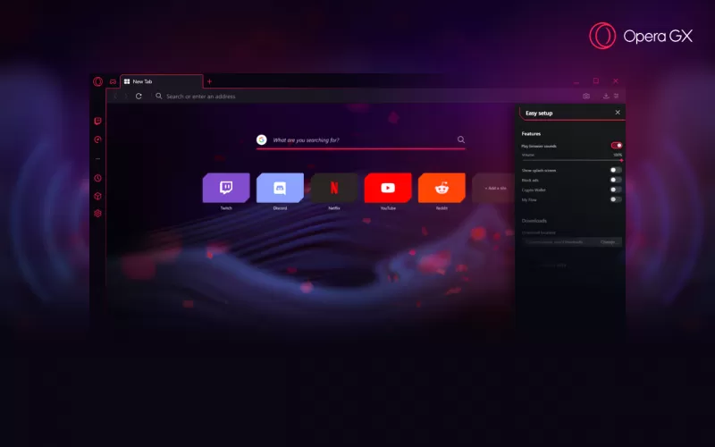 Opera GX браузер для геймеров