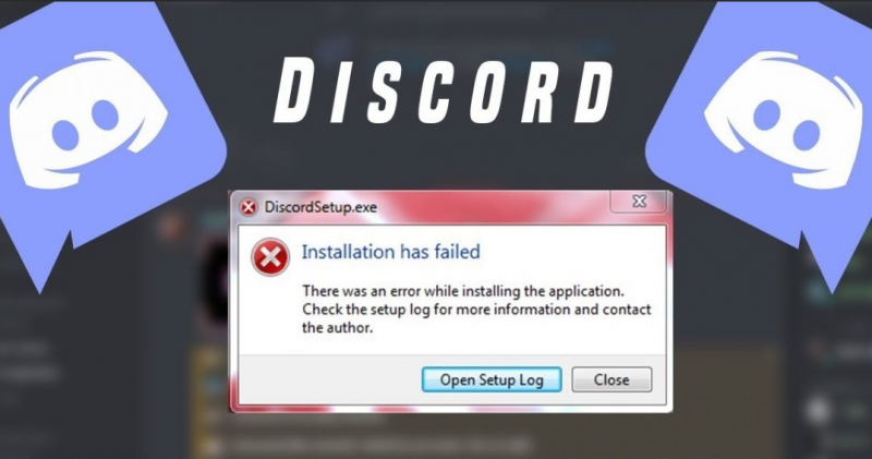 discord.exe installation has failed