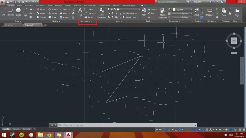 Какого стиля не существует в autocad